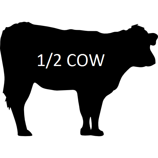 CUSTOM CUT HALF COW $11.35 per lb.  200 LBS of beef.