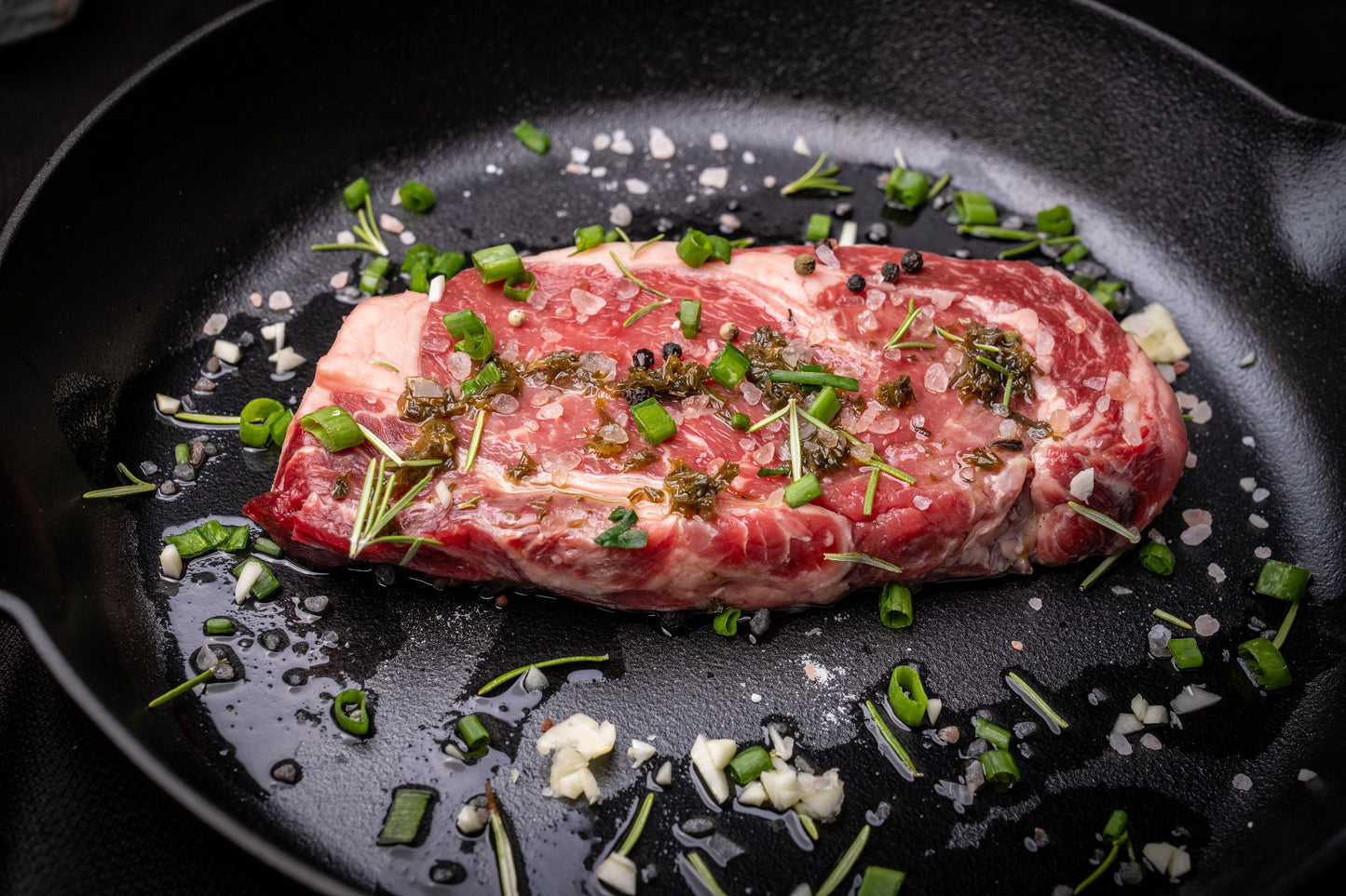 ORGANIC, GRASS-FED AND GRASS-FINISHED RIBEYE STEAK $19.50 per LB